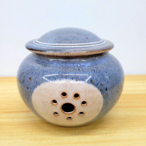 Barbara Sanders Pottery Garlic Keeper • Handmade in High Point, NC - Picture 2 of 12